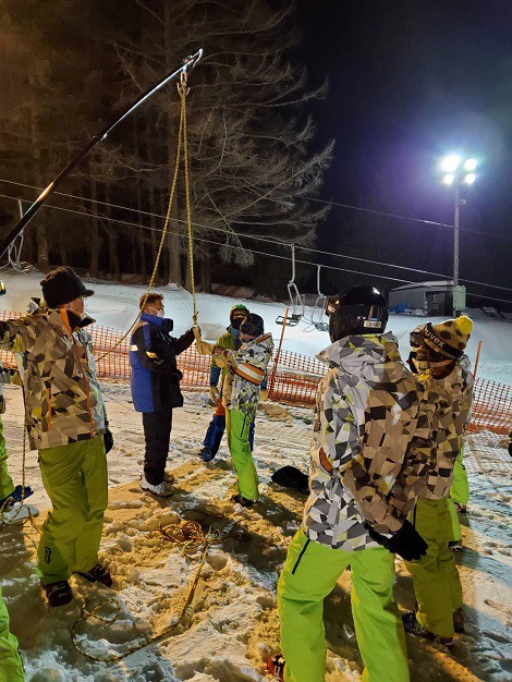 2021年2月3日　幕別スキー学校開校します