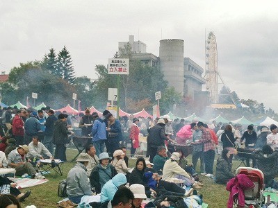 ドリカムの聖地でBBQ　～ワインまつり