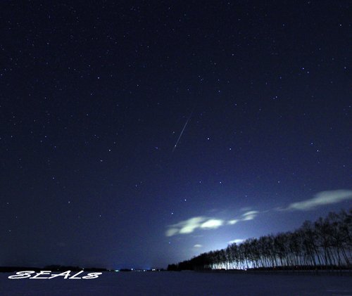 今夜の星空綴り　しぶんぎ座流星群 1/3