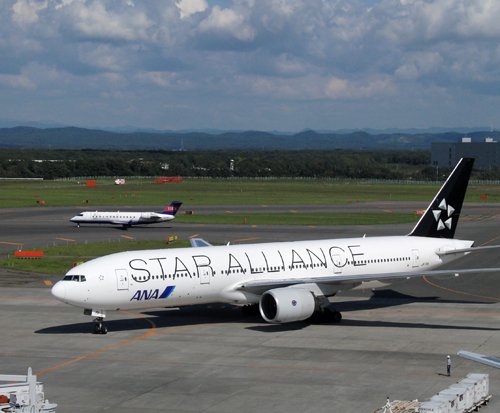 STAR ALLIANCE 2008千歳-2013羽田