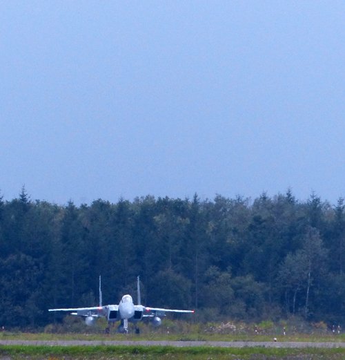 千歳基地のF-15イーグル戦闘機