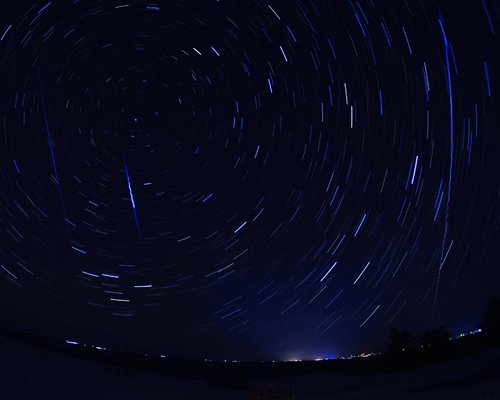 今朝（1/13）早朝の星空つづり