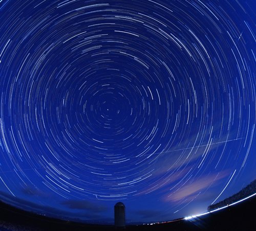 今夜の星空つづり　ISO6400　04/17