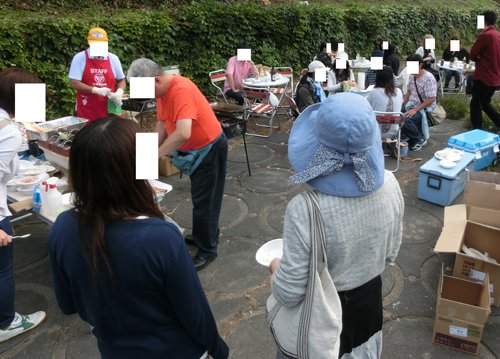 猫カフェWishさんにてBBQ　 09/14