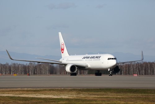 とかち帯広空港にBoeing767-300ER初飛来　11/07  (画像ありがとう編)