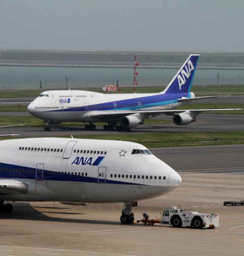 羽田にて747&787～東京ホタル～ドクターイエロー　2012.5