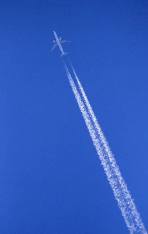 シカゴ発 成田行き 日本航空 777