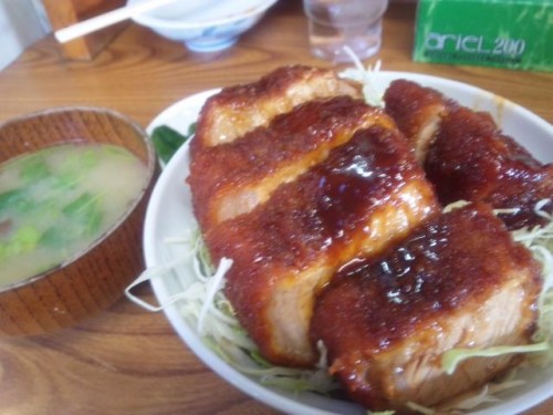 会津若松でもかつ丼！