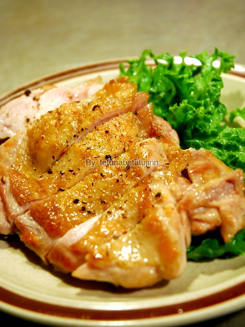 鶏モモロースト、暑くても晩ご飯(笑)