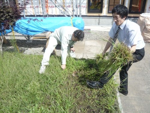 現場清掃の巻。