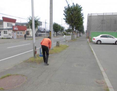 『きずき新緑』の現場です