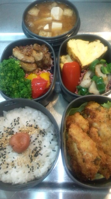 だぁりんお弁当、今週は3日分