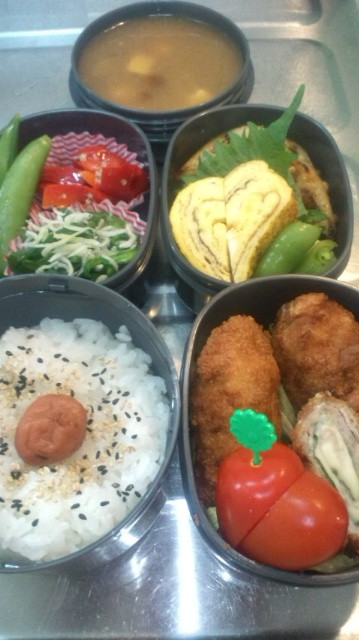 だぁりんお弁当、今週は本日で終了！！(;_;)