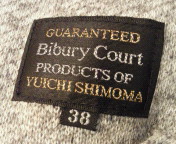 Bibury Court COTTON LINEN KNIT NORFOLK JACKET。