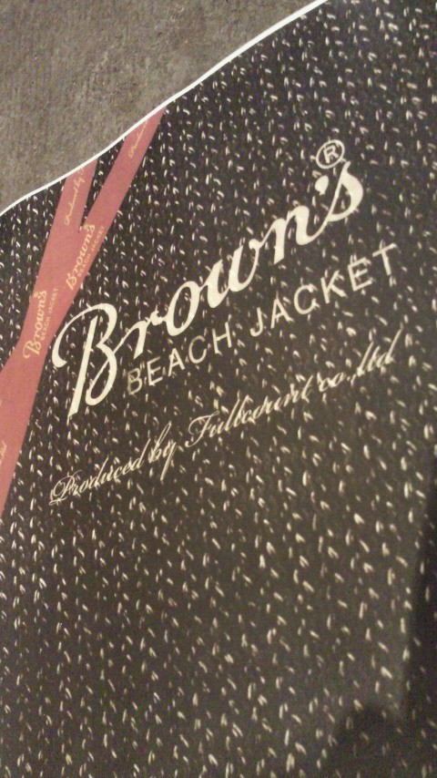 『今年の秋冬からBrown’s beach Jacketの取り扱いがスタート！！』