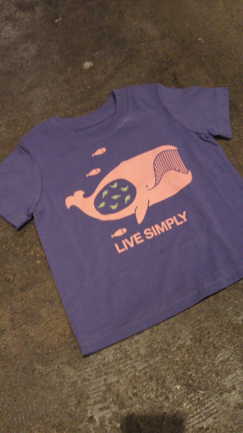 Patagonia Baby Live Simply Whale & Friends T-Shirt