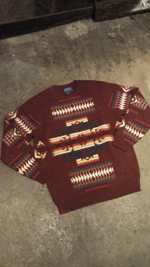 PENDLETON CHIEF JOSEPH CREW セーター