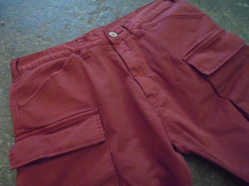 STUDIO ORIBE 8 POCKET PANTS　RED　限定！！！