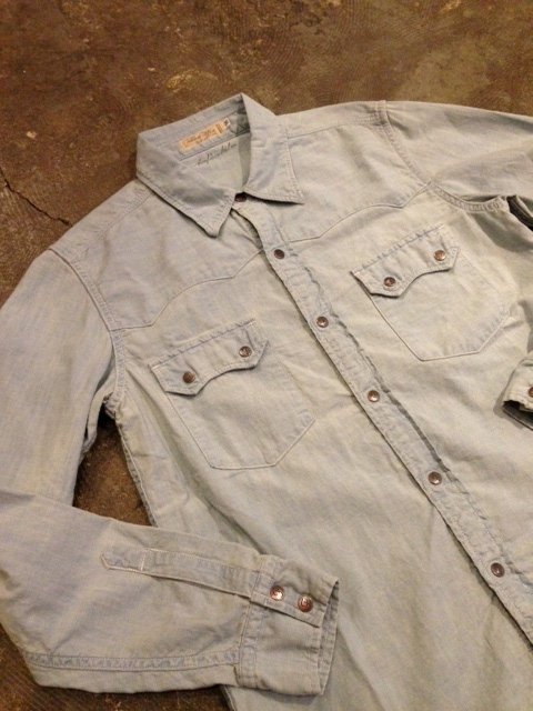 FULLCOUNT DEAD STOCK SELVEDGE CHAMBRAY SHIRTS