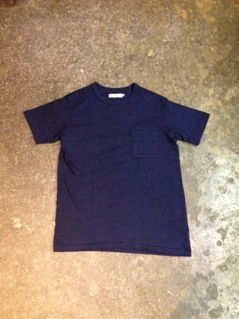 FULLCOUNT INDIGO POCKET TEE！！