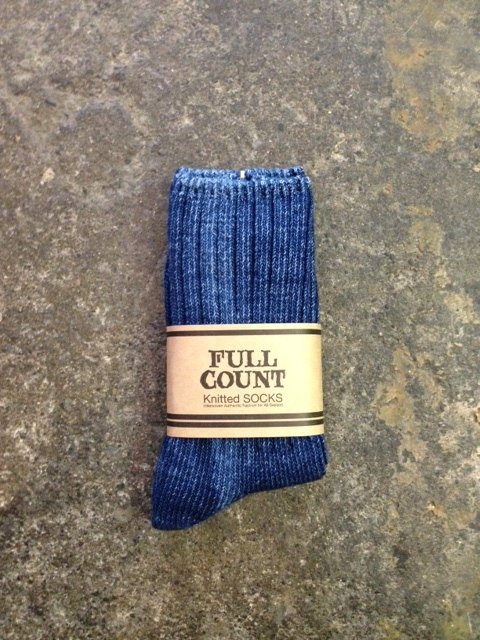 FULLCOUNT INDIGO SOLID SOX