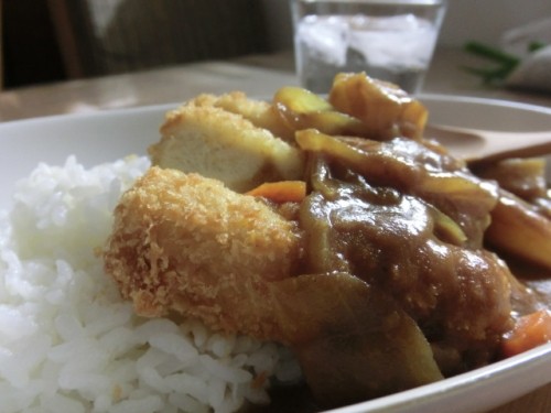 なんちゃって‘カツカレー’