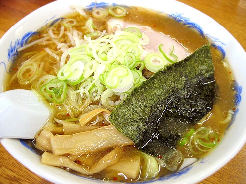 池田町のとあるラーメン屋さんへ