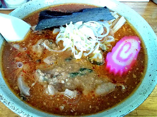 この時期やっぱりホルモンラーメン！/ラーメン まつながさん