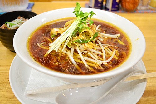 ラーメンと小学校巡り/みすゞさんと広野小学校さん