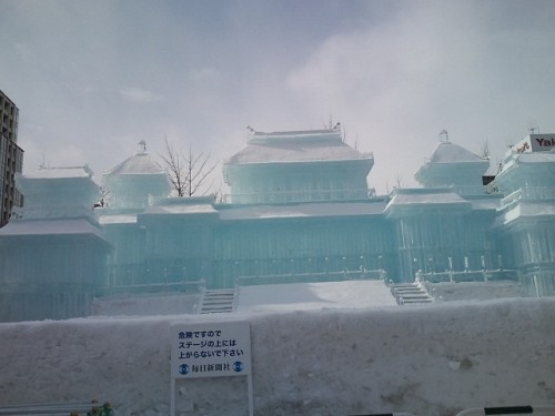 明日から札幌雪まつりですって♪