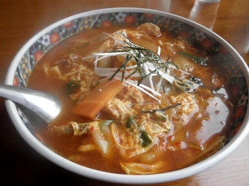 スタミナ抜群！上海さんの「ユッケジャンラーメン」！！