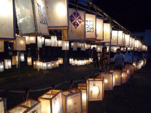 夏祭り♪仮面ライダー登場