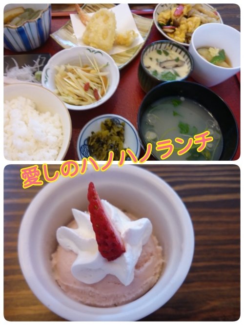 食べてhappy♪(*^^*)ハノハノランチ♪