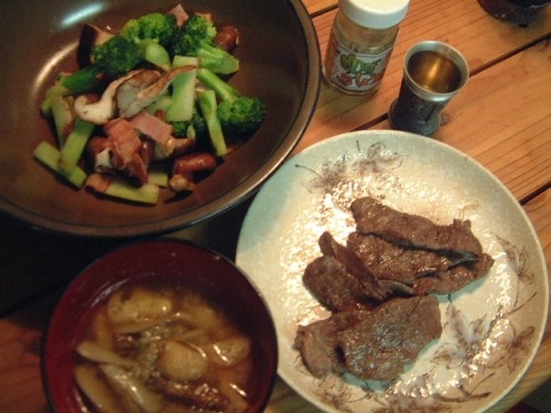 野菜を生かして“夕ご飯”