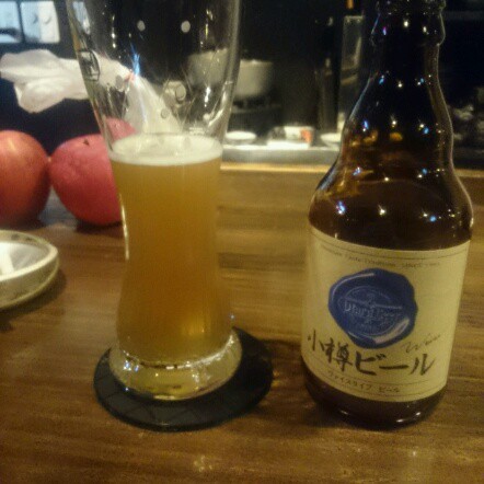 今年最後のビール