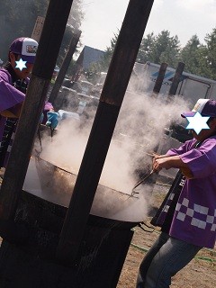 詰めて　食べて　大正メークインまつり