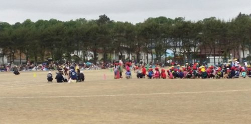 木野東小学校　姪っ子ちゃんの運動会