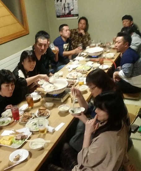 毎年恒例の忘年会