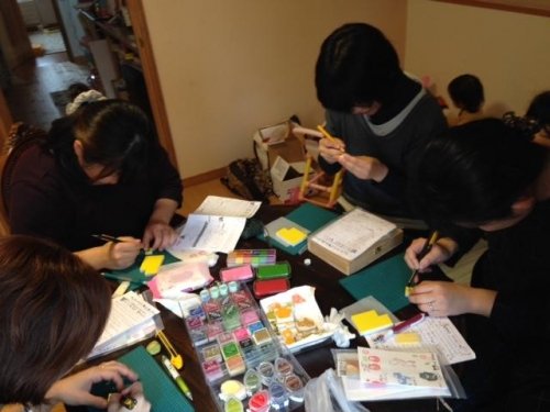 消しゴムハンコ作り体験会！