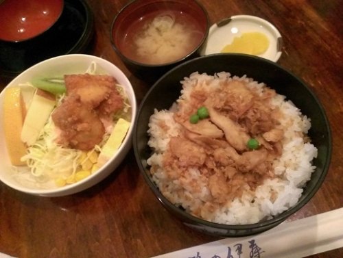 鳥めし定食♪