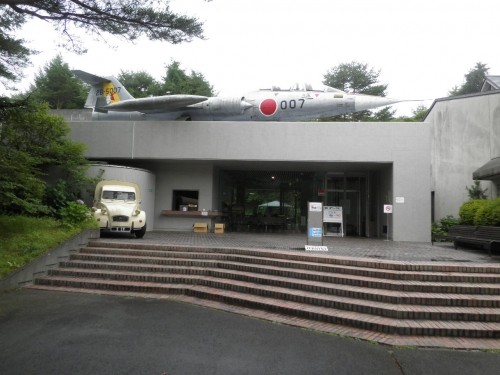 河口湖自動車博物館・飛行館へ