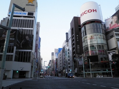 日曜朝の銀ブラ　11月13日