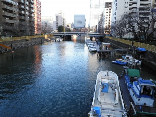 隅田川水辺を歩く～月島から茅場町まで～　そしてクヌート