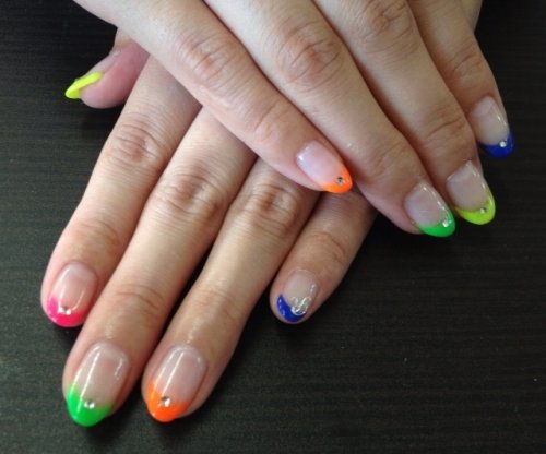 ネオンフレンチ Nail Curaのblog By Nail Cura 音更町