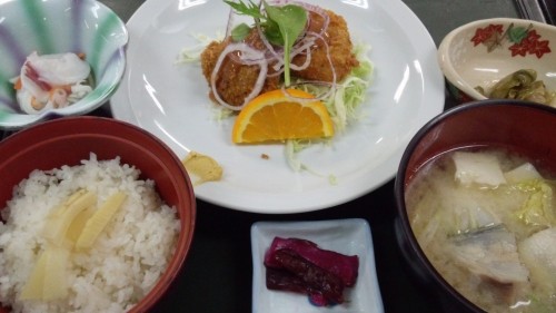 もみじ乃  本日の日替わり定食