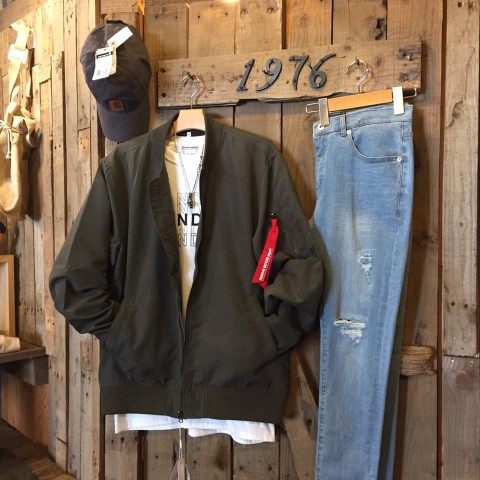 HALHAM MA-1JKT入荷!!