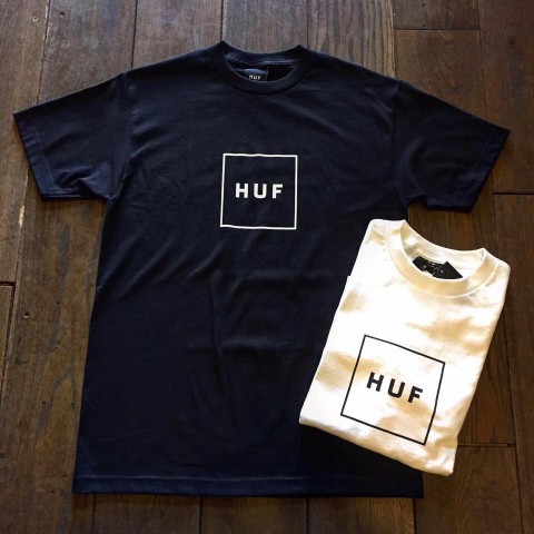 HUF スクエアロゴTシャツ入荷!!