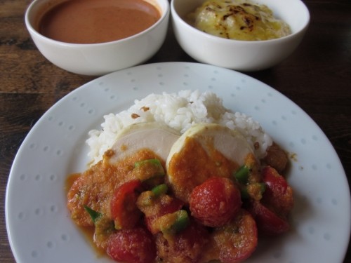 賄いカレー料理