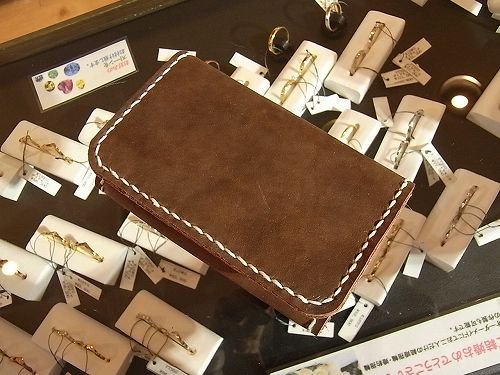 オーダーメイド　オイルレザー　名刺入れ