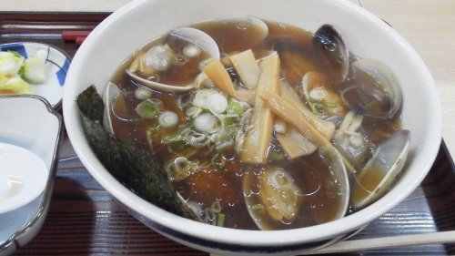 らーめん工房魚一さんのあさり醤油ラーメン（過去ラー記録）